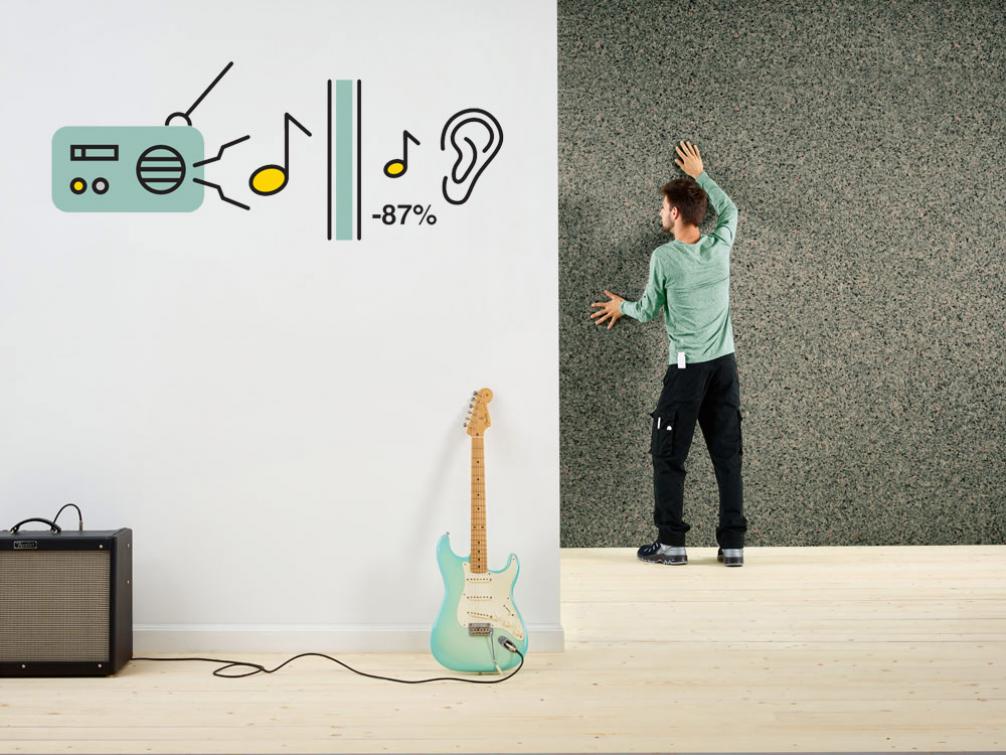 Recticel Silentwall® - Lydisolerende panel til indvendig lydisolering